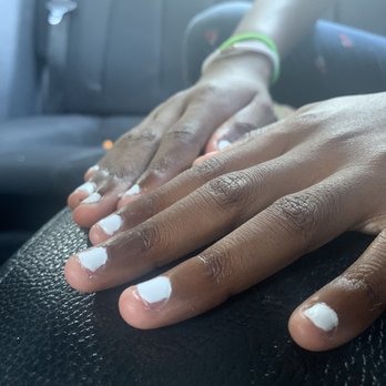 Luxury Nails - Poorly painted nails. - Nail Salons Near Me - Kent, Washington Luxury Nails - Poorly painted nails. - Nail Salons Near Me - Kent, Washington