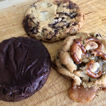 Cookie Good - Ding Dong, Chocolate Chip Cookie, Caramel-Pretzel-Chocolate Chunk Cookie. - Bakeries Near Me - Santa Monica, California