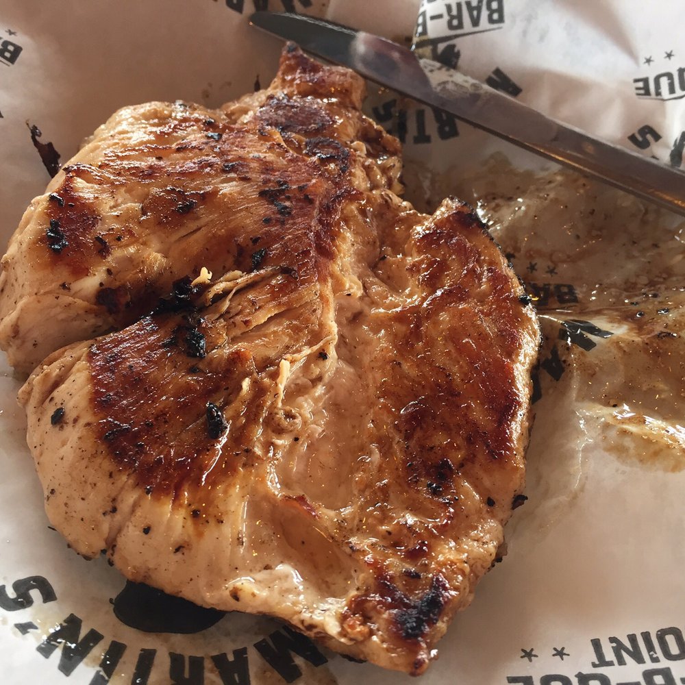 Martin's Bar-B-Que Joint - Grilled chicken breast.  Very moist and juicy! - Barbeque Near Me - Mt. Juliet, Tennessee