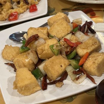 Din Ho Chinese BBQ - V12. Fried Tofu with Special Salt - Barbeque Near Me - Austin, Texas