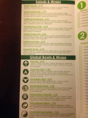 Menu photo 8 Local Greens - Solana Beach Solana Beach, CA
