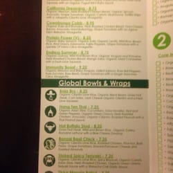 Local Greens - Solana Beach - Pre-created wraps and bowl menu