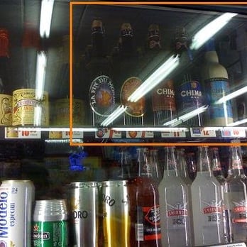 Foremost Liquors - a display of various types of alcohol - Beer, Wine & Spirits Near Me - Chicago, Illinois