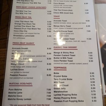 Cha Thai Tea - Bubble Tea Near Me - Berkeley, California