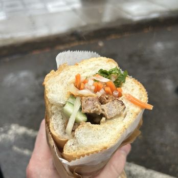 Wake Up - Grilled pork bánh mì - Coffee & Tea Near Me - Syracuse, New York Wake Up - Grilled pork bánh mì - Coffee & Tea Near Me - Syracuse, New York