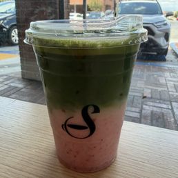 Strawberry matcha Strawberry matcha
