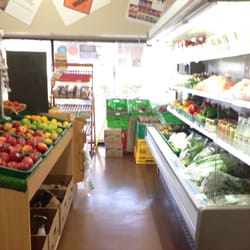 Organic Nation - Fruit and vege section, greatly improved over the years