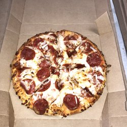 Domino's Pizza - Pizza with pepperoni & onion!