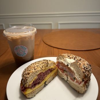 Call your Mother Deli - Old Town - Half pastrami half salmon - Bagels Near Me - Alexandria, Virginia