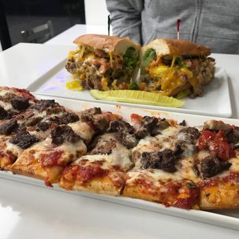 Pepper Farm Deli - Chopped Cheese Sandwich and Meat Lovers Flatbread - Sandwiches Near Me - Santee, California