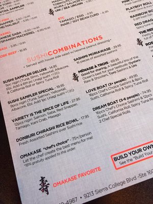 Menu photo 5 Sushi Omakase - Roseville Roseville, CA Menu photo 5 Sushi Omakase - Roseville Roseville, CA