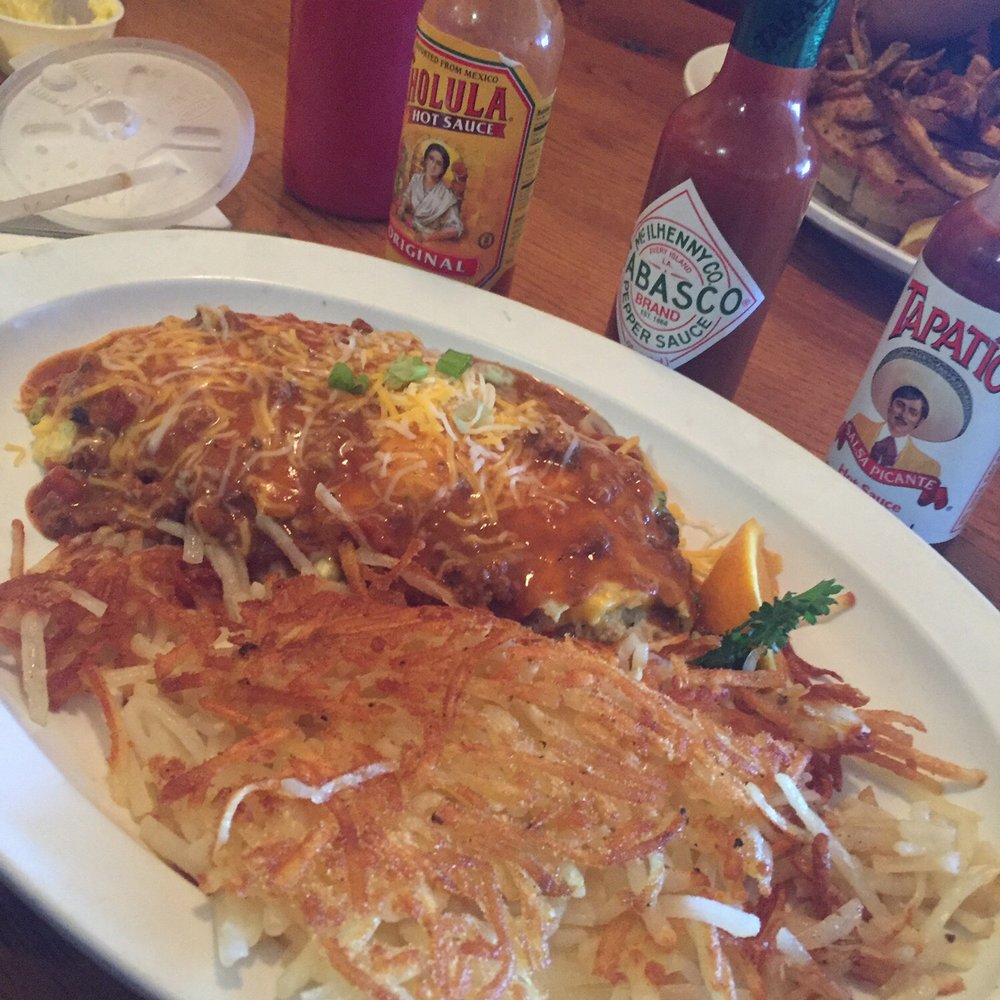 Mile High Cafe - Bones favorite omelette - Cafes Near Me - Hesperia, California