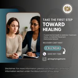 Integrity Together - Start healing today. Integrity Together offers fast, confidential Addiction & Mental Health placement in MA. 866-614-9005.