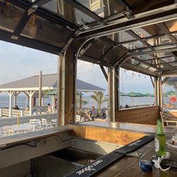 View from the bar