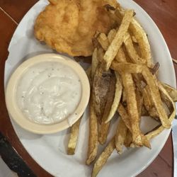 Old Cattle Baron - Chicken fried chicken with fries (daily special)
