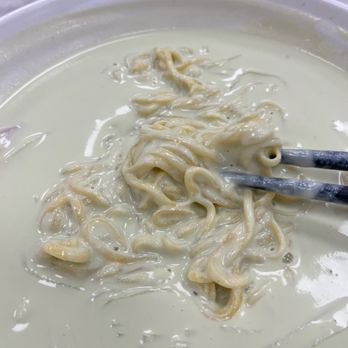 Hong Ban Jang - "Chilled noodles with a cold kuromame bean soup" - Korean Near Me - Tappan, New York