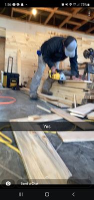 Langdon construction Logo