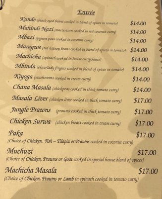 Menu photo 6 Simba’s Grill Burnaby, BC