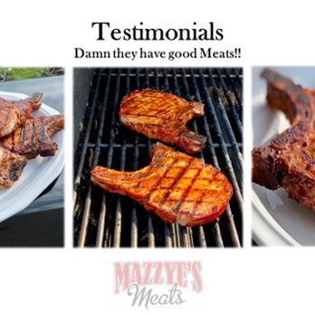 Mazzye's Meat - a variety of meats on a grill - Meat Shops Near Me - Liverpool, New York