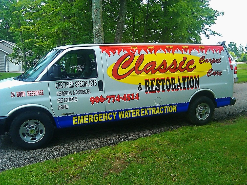 CLASSIC CARPET CARE & RESTORATION 101 W C St, Iron Mountain, Michigan