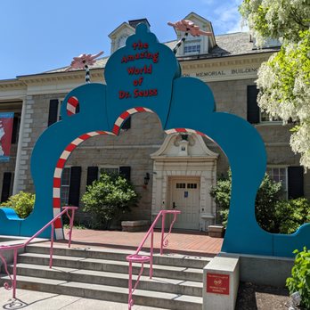 Springfield Museums - Entrance to The Amazing World of Dr. Seuss Museum - Museums Near Me - Springfield, Massachusetts