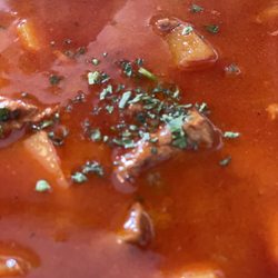 Restaurant Cafe Dorfstüberl - Gulaschsuppe