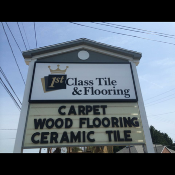 1st Class Tile & Flooring - sign - Flooring Near Me - Cortland, New York 1st Class Tile & Flooring - sign - Flooring Near Me - Cortland, New York