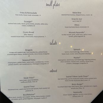 Passerelle Bistro - Menu - French Near Me - Greenville, South Carolina Passerelle Bistro - Menu - French Near Me - Greenville, South Carolina