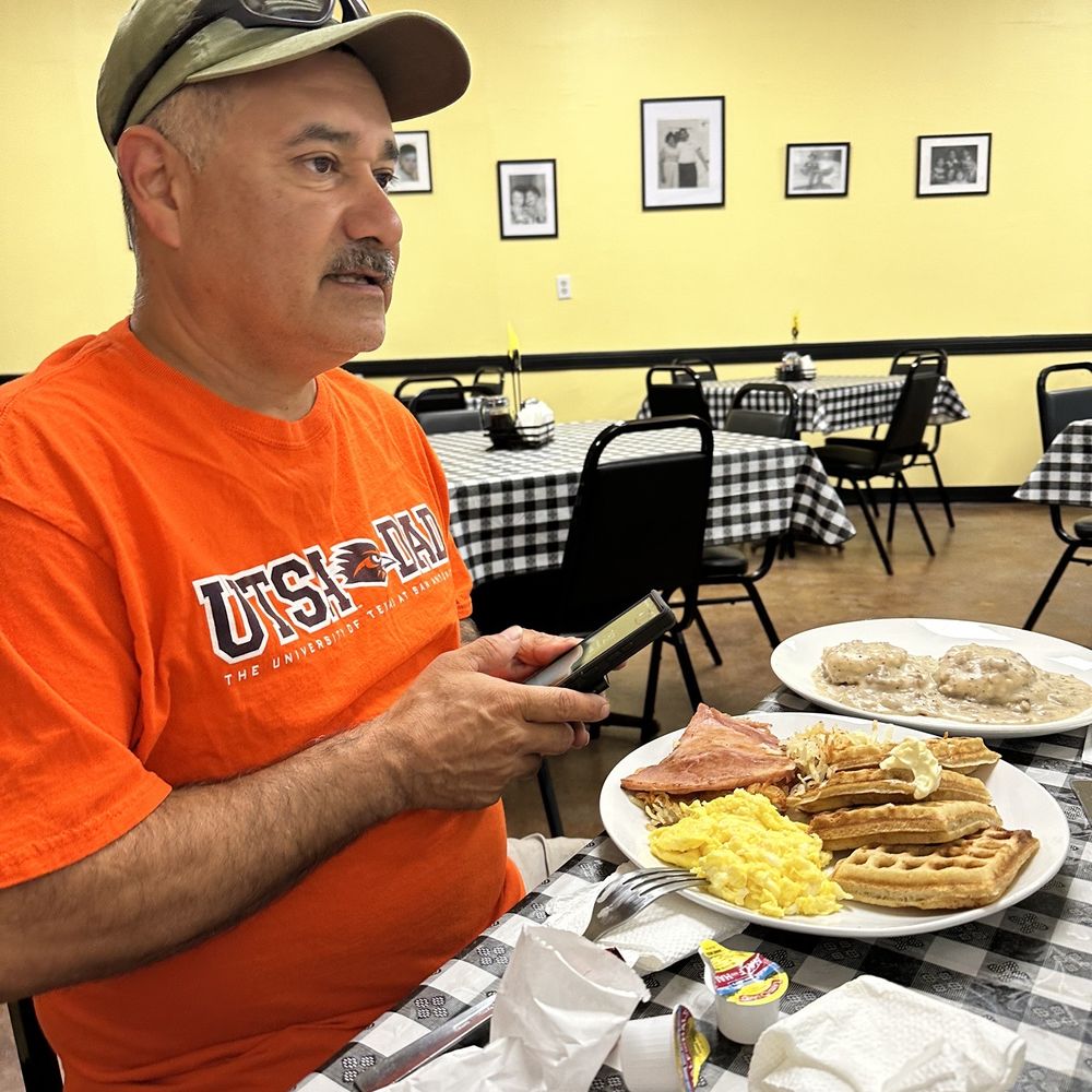 Waffles and more. Biscuits n gravy are excellent too! Waffles and more. Biscuits n gravy are excellent too!