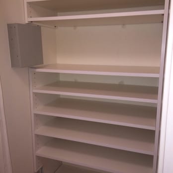 Blue Moon Closet Systems - Shoe closet. So clean, and expertly handled the outlets and grey (electrical?) box. - Cabinetry Near Me Blue Moon Closet Systems - Shoe closet. So clean, and expertly handled the outlets and grey (electrical?) box. - Cabinetry Near Me