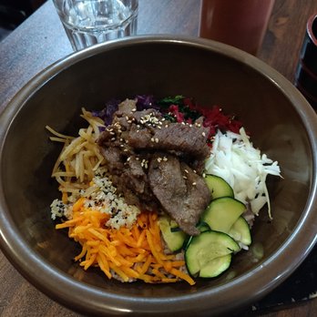 BOM Bibimbap - Beef bulgogi bibimbap - Korean Near Me - Toronto, Ontario BOM Bibimbap - Beef bulgogi bibimbap - Korean Near Me - Toronto, Ontario