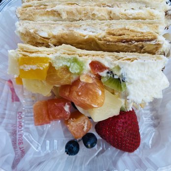 Artisan Bakery - Thousand layer cake with mixed fruit. - Patisserie/Cake Shop Near Me - Indianapolis, Indiana