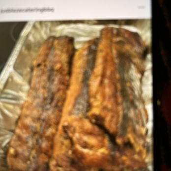 Jus Blaze Catering - Rack of smoked ribs - Caterers Near Me Jus Blaze Catering - Rack of smoked ribs - Caterers Near Me