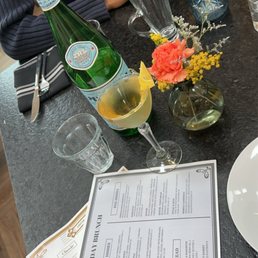 Mothers Day brunch menu