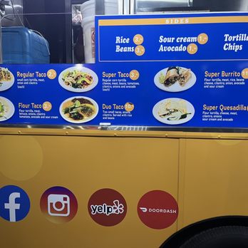 Alams Taqueria - Menu Oct 2022 - Food Trucks Near Me - Elk Grove , California Alams Taqueria - Menu Oct 2022 - Food Trucks Near Me - Elk Grove , California