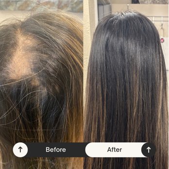 Glam 4 Events - before and after hair restoration - Hair Extensions Near Me - Roseville, California Glam 4 Events - before and after hair restoration - Hair Extensions Near Me - Roseville, California