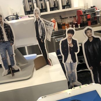 TeaZenTea Fremont - Mini BTS also loves boba! - Bubble Tea Near Me - Fremont, California