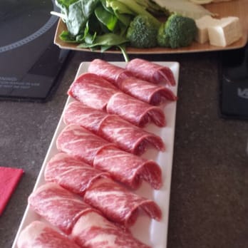 Tabu Shabu - Costa Mesa - Grassfed Kobe Shabu $16.00 for lunch - Japanese Near Me - Costa Mesa, California