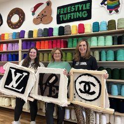Freestyle Ceramics & Tufting - Finished at the store