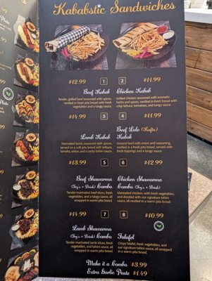 Menu photo 4 Kababstic Mediterranean Grill Arcadia, CA