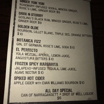 Botanica Bar - Cocktails - Beer Bar Near Me - New York, New York Botanica Bar - Cocktails - Beer Bar Near Me - New York, New York