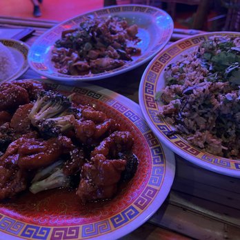 Hot Joy - Sesame Chicken, Stir Fried Beef Noodles, Mushroom Fried Rice - Asian Fusion Near Me - San Antonio, Texas