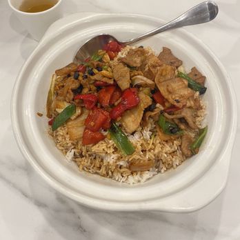 Shaoshan Impression - Sautéed pork with rice - Chinese Near Me - Bellevue, Washington Shaoshan Impression - Sautéed pork with rice - Chinese Near Me - Bellevue, Washington