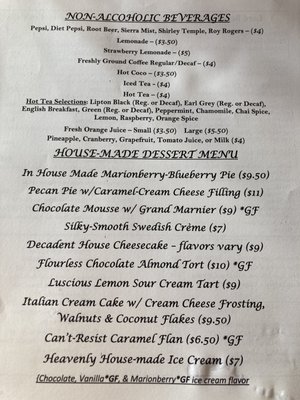 Menu photo 2 Lord Bennett's Restaurant Bandon, OR