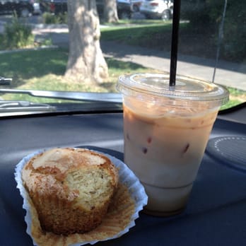 Temple Coffee - Lemon lavender muffin and soy latte- I recommend both!! - Coffee & Tea Near Me - Davis, California Temple Coffee - Lemon lavender muffin and soy latte- I recommend both!! - Coffee & Tea Near Me - Davis, California