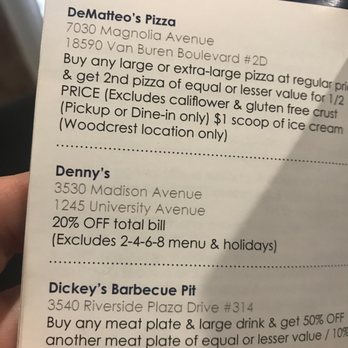 Denny's - Diners Near Me - Riverside, California