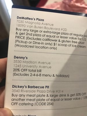 Menu photo 3 Denny's Riverside, CA Menu photo 3 Denny's Riverside, CA