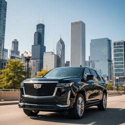 American Swift Limousine - Cadillac Escalade ESV - The Ultimate in Luxury Travel.
Bold. Spacious. Unmatched in comfort and presence.