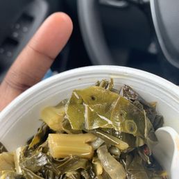 Collard Greens that are clearly not good to serve Collard Greens that are clearly not good to serve