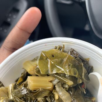 Mi Barrio Halal Latin Grill - Collard Greens that are clearly not good to serve - Dominican Near Me - Charlotte, North Carolina Mi Barrio Halal Latin Grill - Collard Greens that are clearly not good to serve - Dominican Near Me - Charlotte, North Carolina